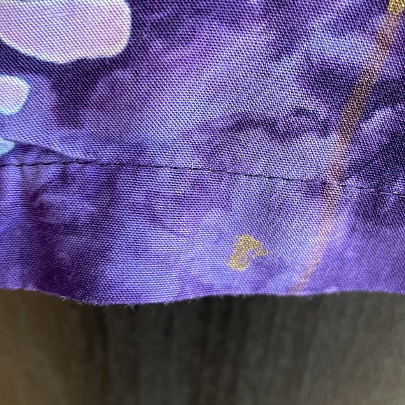 Floral Vintage Cropped Button Up - Picture 5 of 5